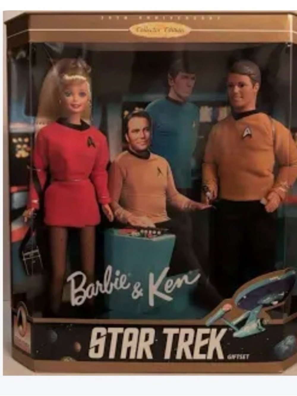 Barbie Star Trek Doll Set - 30th anniversary - vintage